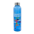 AQUA KUBA skleněná lahev 500 ml, červená