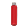 AQUA KUBA skleněná lahev 500 ml, červená