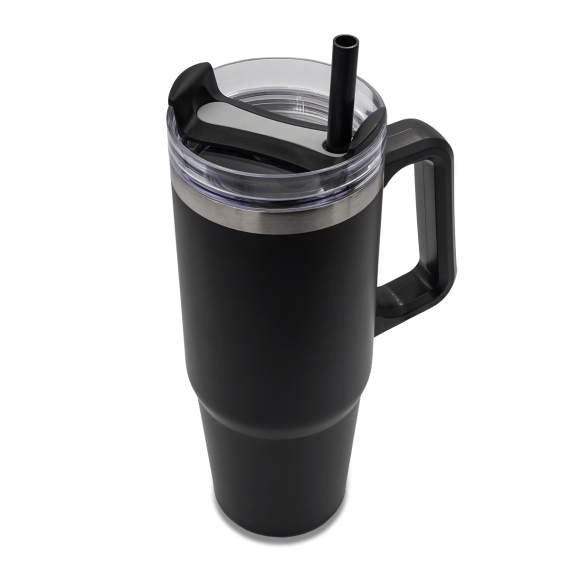 MEMPHIS termohrnek 900 ml, černá