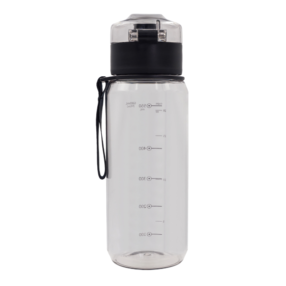 H2O lahev z tritanu 680 ml, šedá