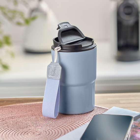 SKAGEN termohrnek 330 ml, modrá
