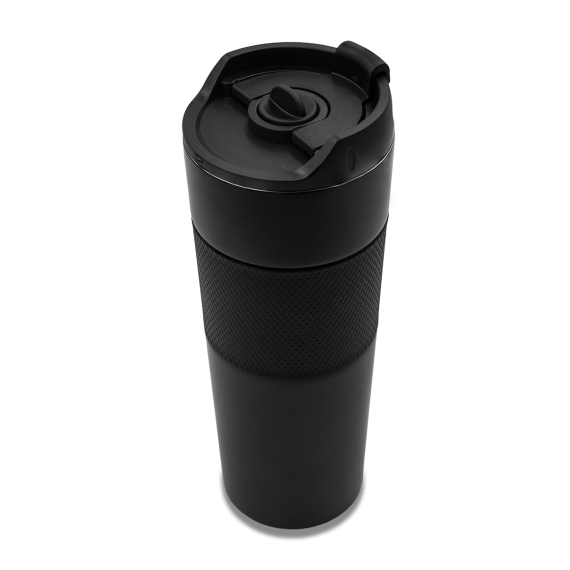 ASPET termohrnek s french press 450 ml, černá