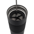 ASPET termohrnek s french press 450 ml, černá