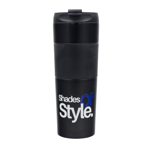 ASPET termohrnek s french press 450 ml, černá