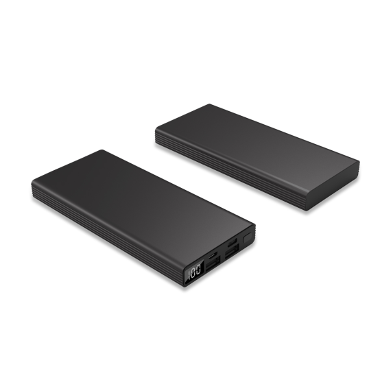 RAPIDO powerbanka 10 000 mAh s rychlonabíjením, černá
