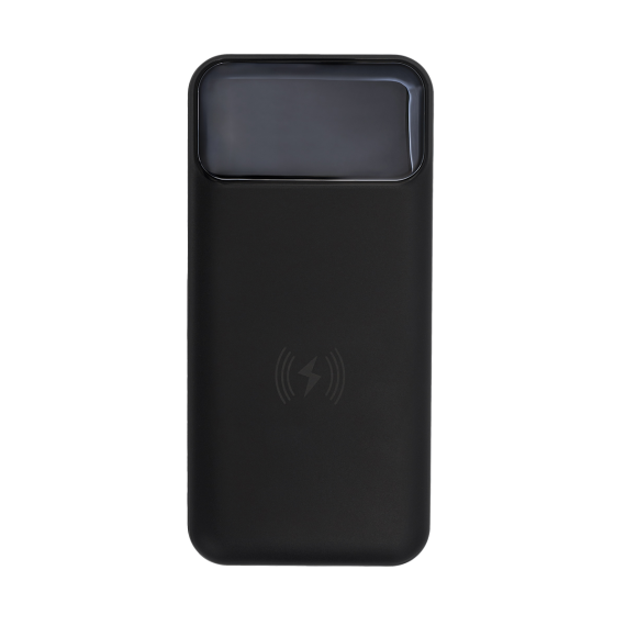 SUPREMI powerbanka 20 000 mAh s bezdrátovým nabíjením, černá
