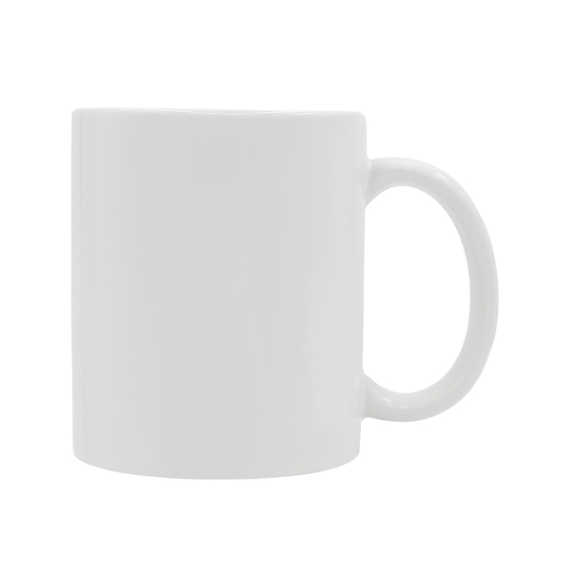 ARDEA keramický hrnek na sublimaci 330 ml, bílá