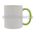 GAETA keramický hrnek na sublimaci 330 ml, světle zelená