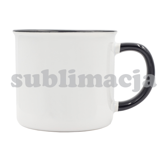 ARS keramický hrnek na sublimaci 400 ml, tmavě zelená