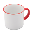 ARS keramický hrnek na sublimaci 400 ml, tmavě zelená