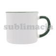 ARS keramický hrnek na sublimaci 400 ml, tmavě zelená