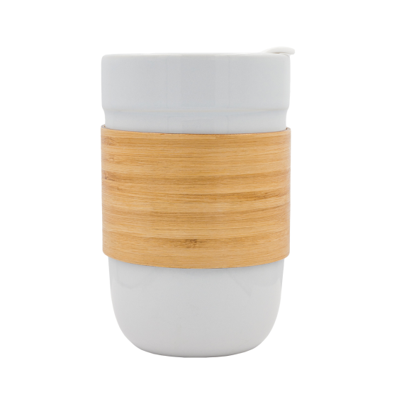 SKIVE keramický hrnek 500 ml, bílá