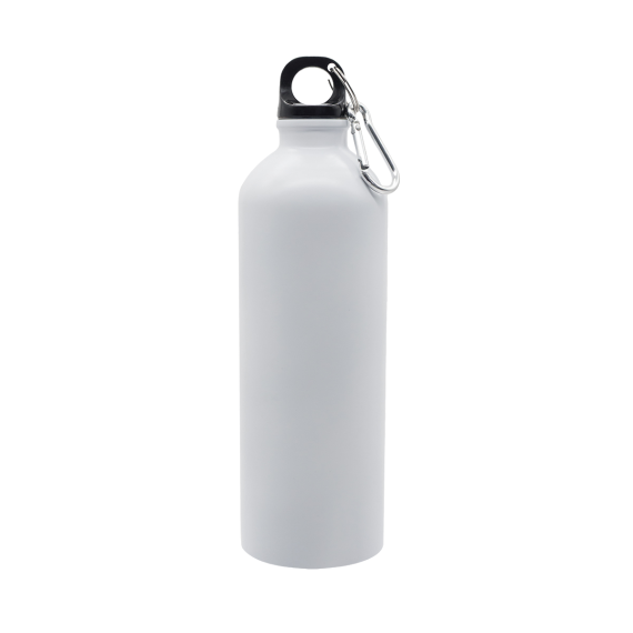 CAMINOS lahev na pití 800 ml z oceli, bílá