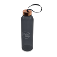 LUX skleněná lahev na pití 500 ml, zlatá