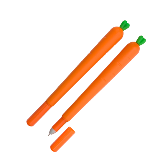 CARROT gelové pero, oranžová