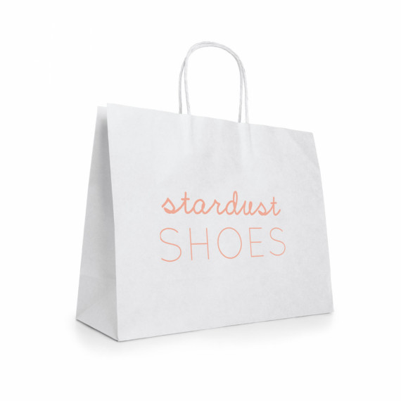 KELLY. Taška z kraftového papíru (100 g/m²)