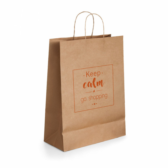 ELLEN. Taška z kraftového papíru (115 g/m²)