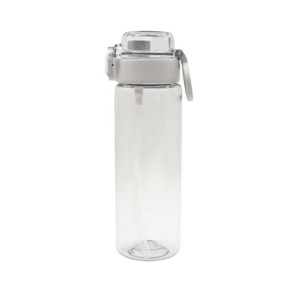AMAD lahev na pití 800 ml s brčkem, šedá