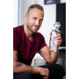AMAD lahev na pití 800 ml s brčkem, šedá