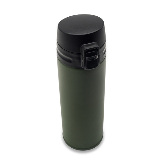 OLTEN termohrnek 400 ml, tmavě zelená