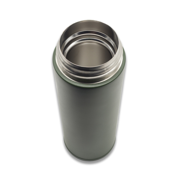 OLTEN termohrnek 400 ml, tmavě zelená
