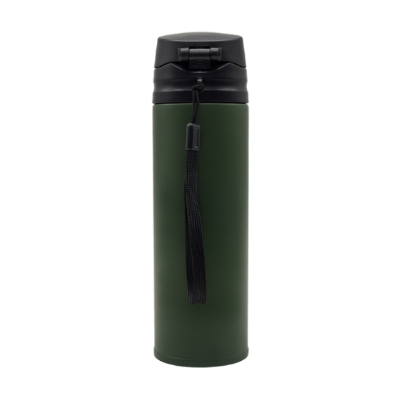 OLTEN termohrnek 400 ml, tmavě zelená