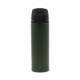 OLTEN termohrnek 400 ml, tmavě zelená