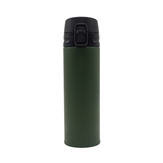 OLTEN termohrnek 400 ml, tmavě zelená