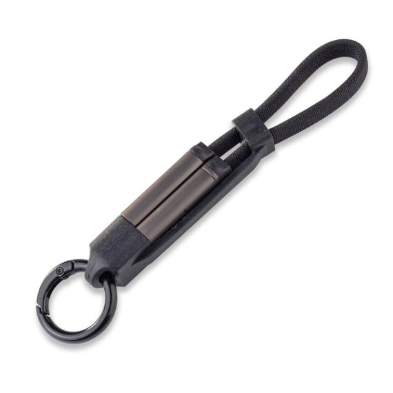 DAVOS dárková sada s USB kabelem 2 v 1, černá