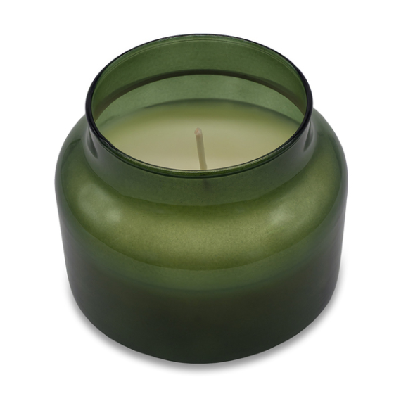 HEAVEN vonná svíčka ve skle, tmavě zelená