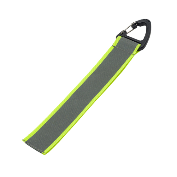 FLASHY přívěsek s karabinou, stříbrná
