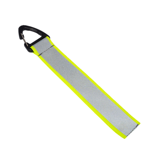 FLASHY přívěsek s karabinou, stříbrná
