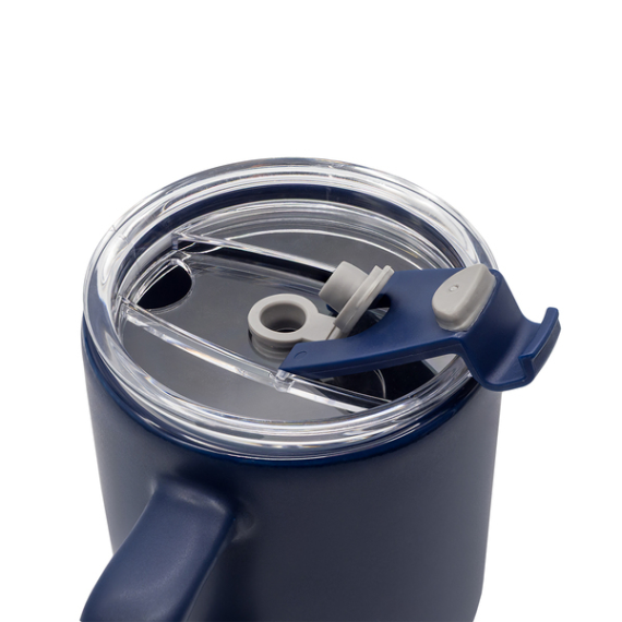 AZZURRO keramický hrnek 440 ml, tmavě modrá