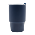 AZZURRO keramický hrnek 440 ml, tmavě modrá