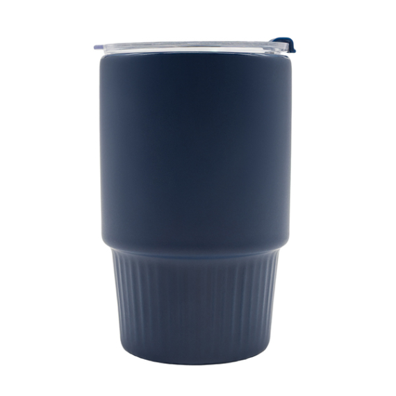 AZZURRO keramický hrnek 440 ml, tmavě modrá