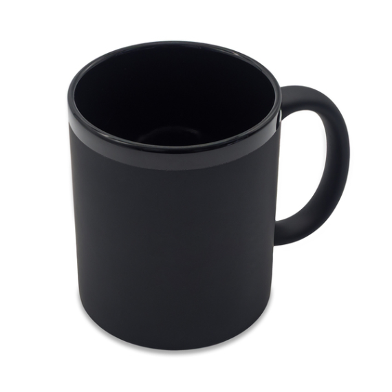 VELLUTO keramický hrnek 350 ml, tmavě zelená