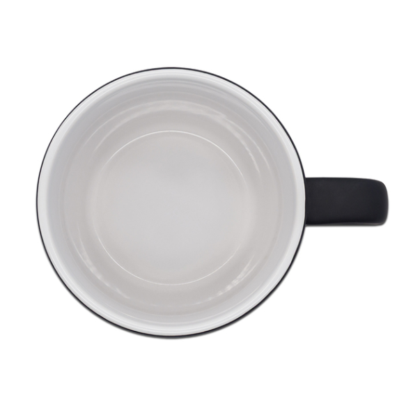 ESLA keramický hrnek 345 ml, tmavě zelená