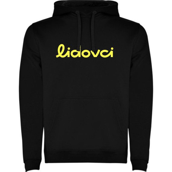 Černá mikina Lidovci
