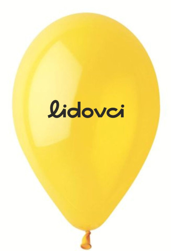 Balonky žluté Lidovci