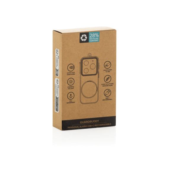 GuardBuddy RCS osobní alarm s dobíjením přes USB-C