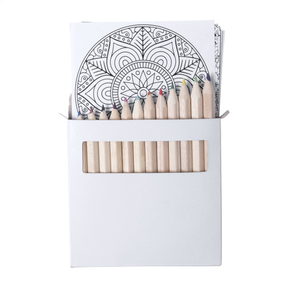 set mandala na vybarvení