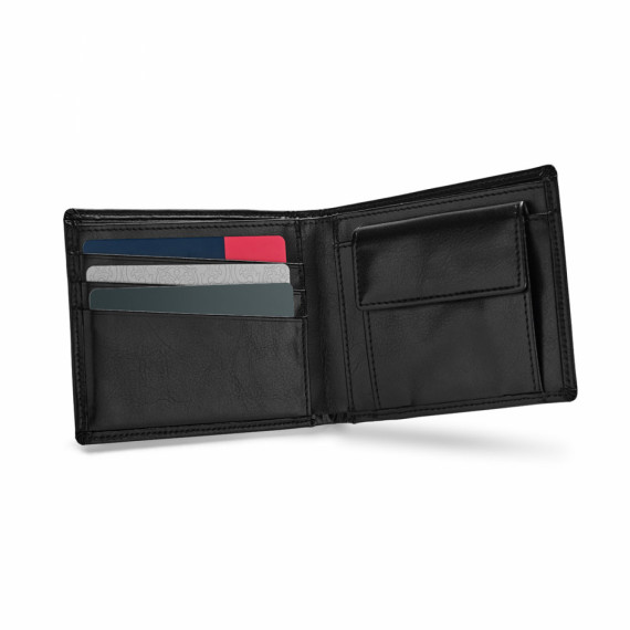 AFFLECK. Kožená peněženka s blokováním RFID