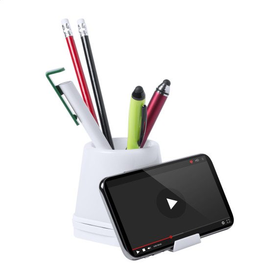 stojánek na pera s USB hubem