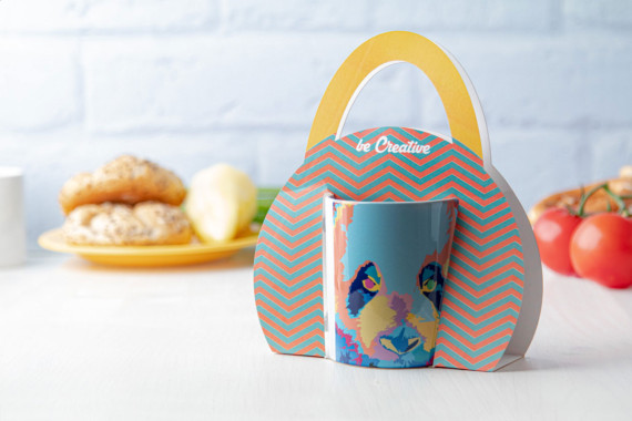 CarryMug přenosný držák na hrnek