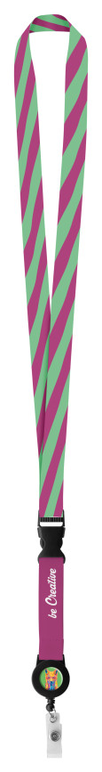 Subyard YoYo B lanyard se sublimací na zakázku