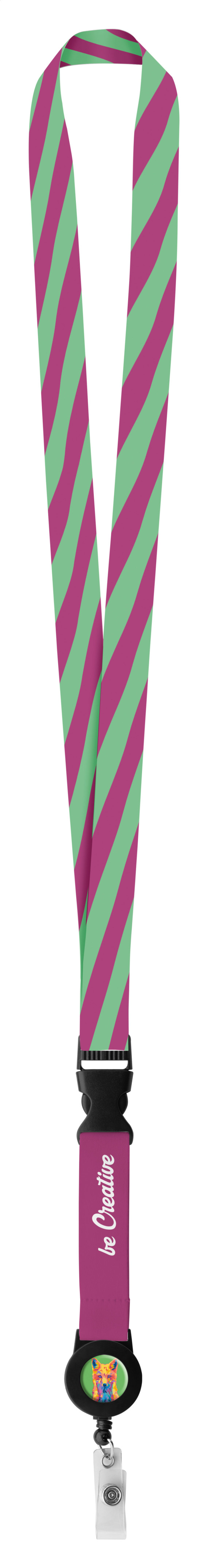Subyard YoYo B lanyard se sublimací na zakázku