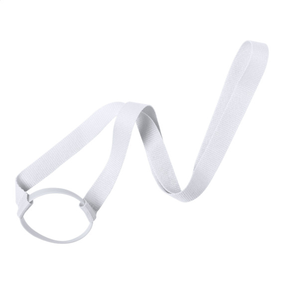 lanyard s držákem na láhve
