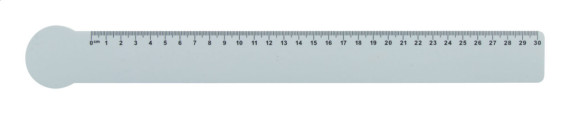 Couler 30 30 cm pravítko, srdce
