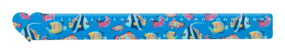 Couler 30 30 cm pravítko, srdce