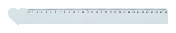 Couler 30 30 cm pravítko, srdce